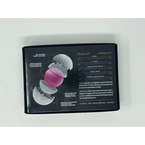 BRAND NEW Titleist Pro V1 Left Dot Tour Preferred - 12 Balls - Picture 3 of 4